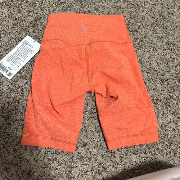 Lululemon wunder train orange bikers - Picture 2 of 3